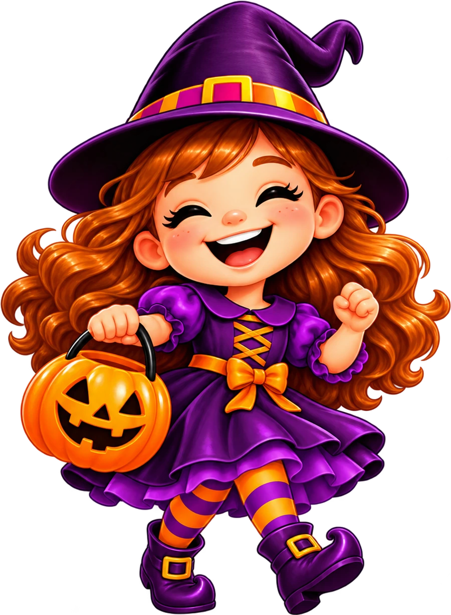 Witch girl character